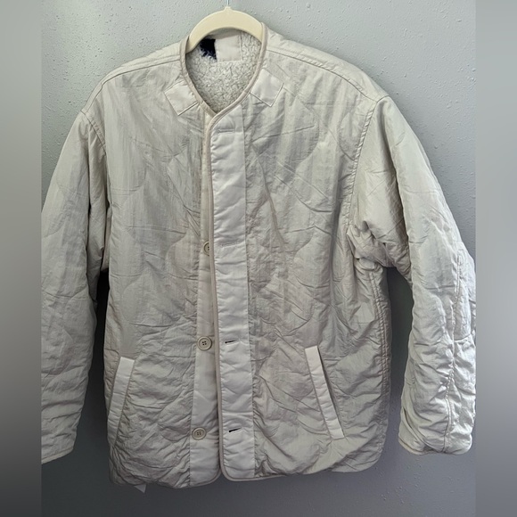 New ISABEL MARANT ETOILE Memma Reversible Jacket in Ecru Size 34 - Picture 8 of 11